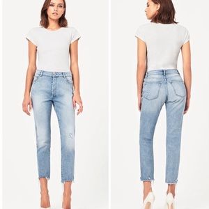 DL1961 Medium Wash Bella High Rise Vintage Slim Jeans